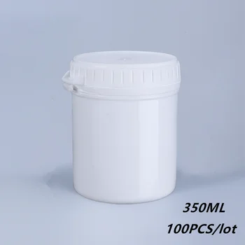 

Wholesale 350ML Empty plastic jar with Tamper-resistant Lid Food Grade storage container leakproof for liquid 100PCS/lot