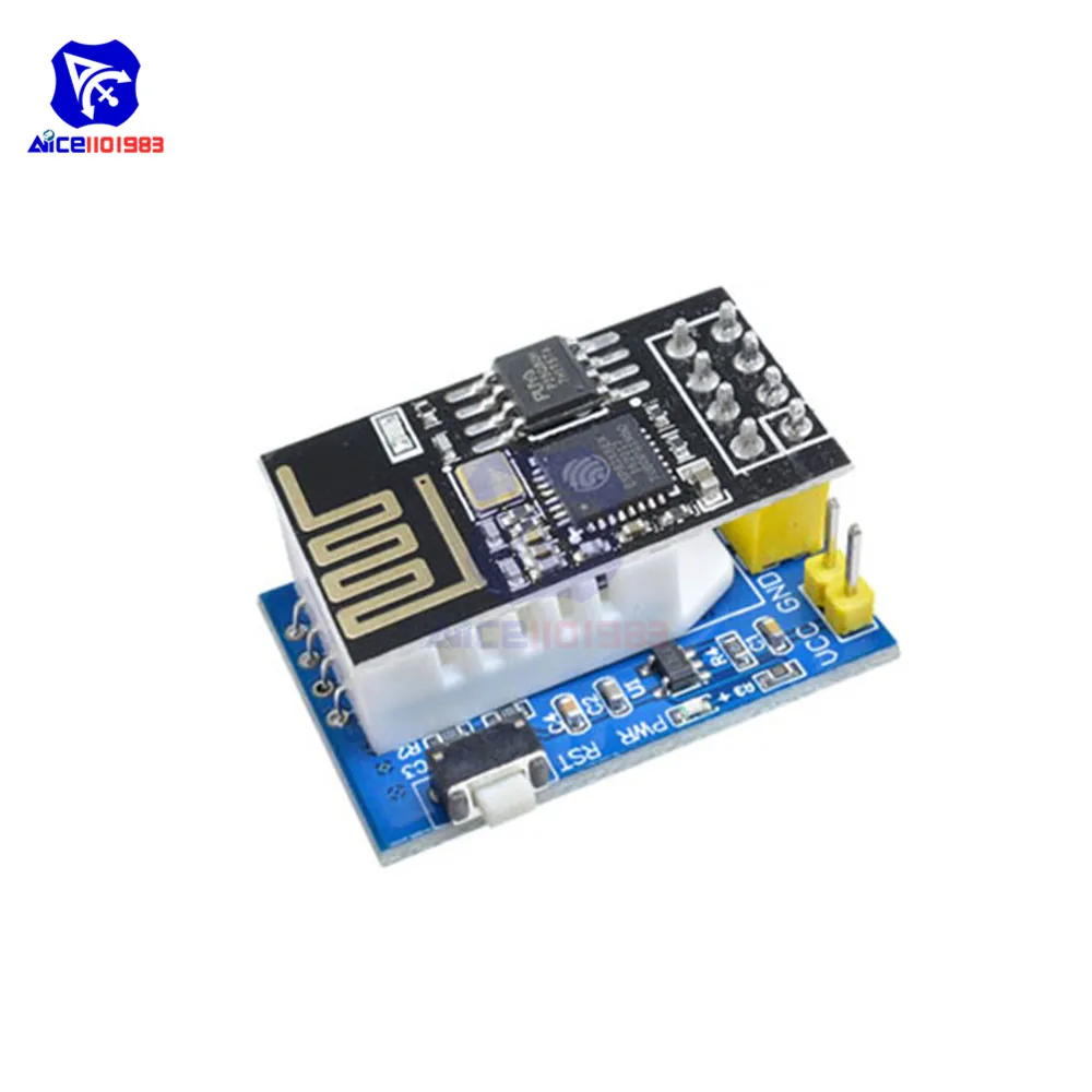 ESP8266 ESP01S ESP01 Беспроводная плата Wi Fi DHT22 AM2320 DHT11 модуль датчика температуры и