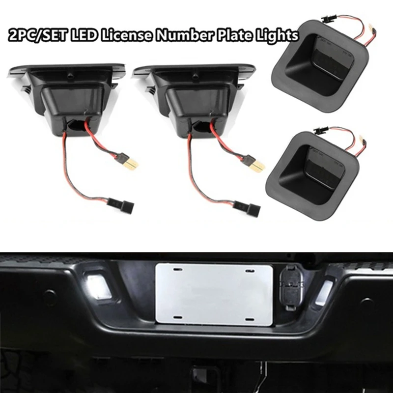 2 шт. светодиодный задний светильник номерной знак s для Dodge Ram 1500 2500 3500 2003 2018| |