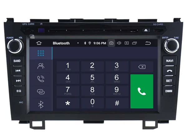 Sale RUISO 4g+64g 8-Core Car DVD Player Android 9.0 for HONDA CRV 2006-2010 car multimedia auto stereo 1080P gps wifi dvr dab obd ips 20