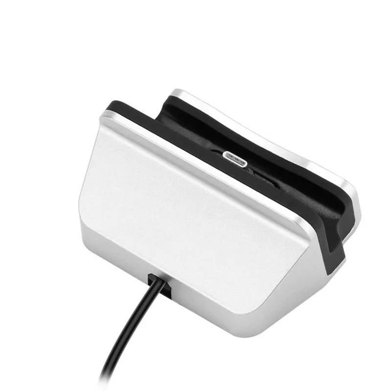 

For iPhone 8 11 Pro X USB Cable Sync Cradle Charger Base For Xiaomi Mi 9 Android Type C Stand Holder Charging Base Dock Station