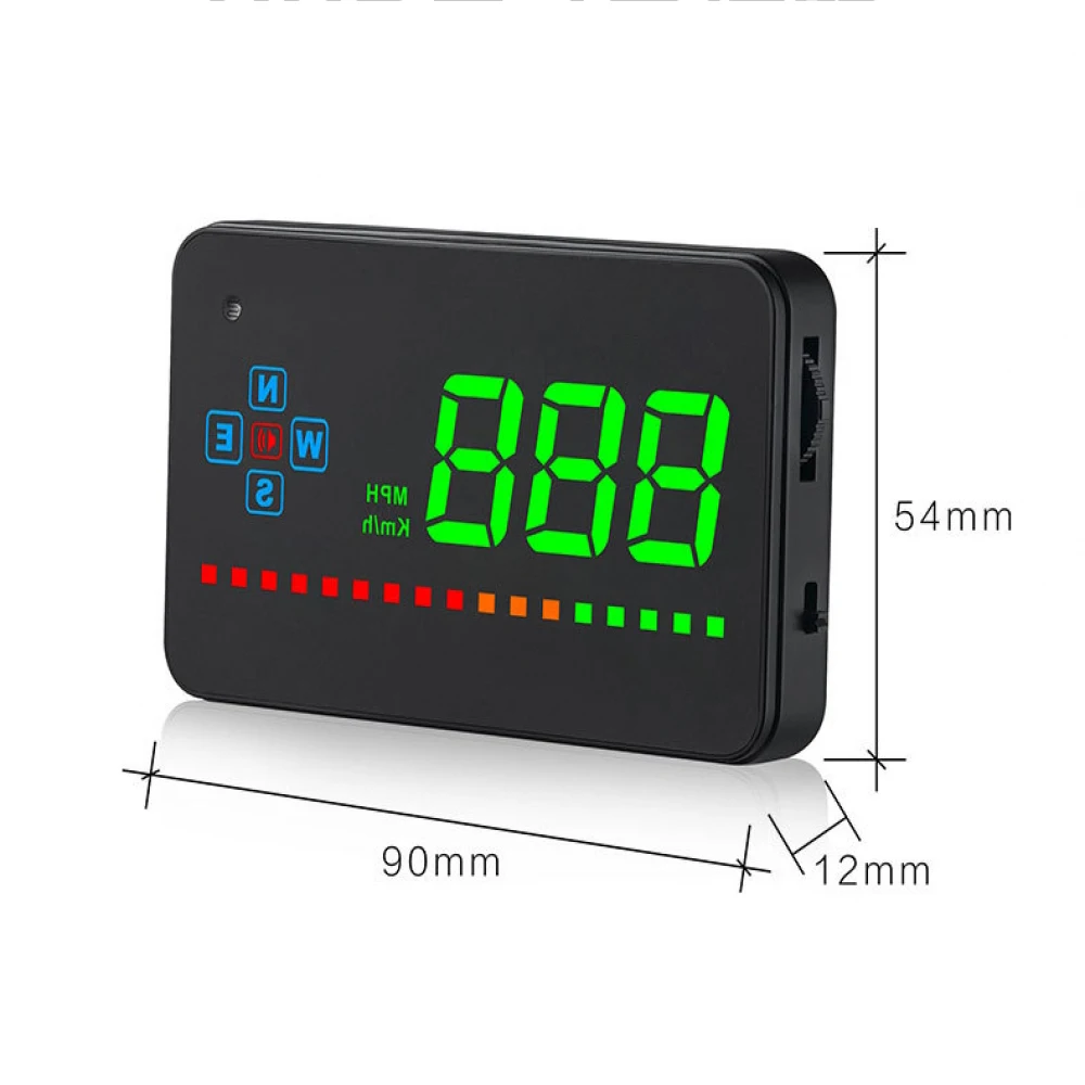 Compatible with All Car Speed GPS Digital Car Speedometer Electronics Head Up Display Auto MPH/KM HUD Windshield Projector Compatible with All Car Speed GPS Digital Car Speedometer Electronics Head Up Display Auto MPH/KM HUD Windshield Projector