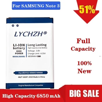 

2020 New 6850mAh B800BC B800BE/BU Battery for Samsung Galaxy Note 3 N9000 N9005 N900A N900 N9002 N9008 N9009 N9006 N9008S