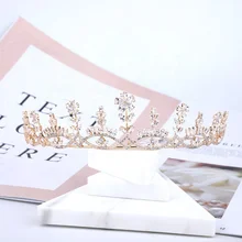 Amazon de abastecimiento de la boda circonita de corona boda corona con luz de lujo de la moda tocado la srta. concurso de belleza clásica Accesorios