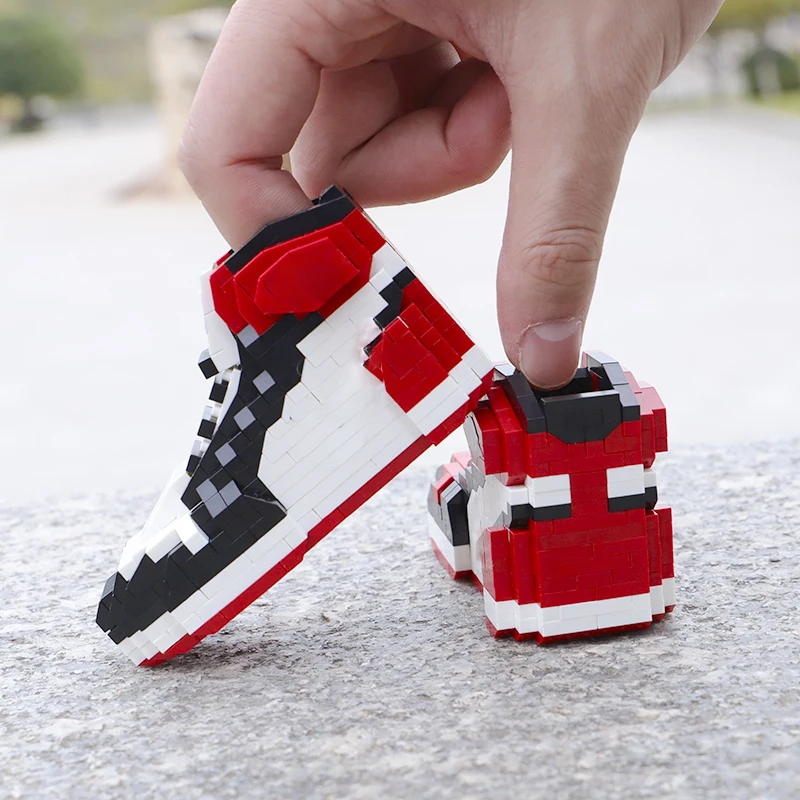 

Shoes Building Block Popular Teenagers Brick Colorful Gift 16 Age Player Puzzle Toys 8 Design Choose ABS Safety Materials