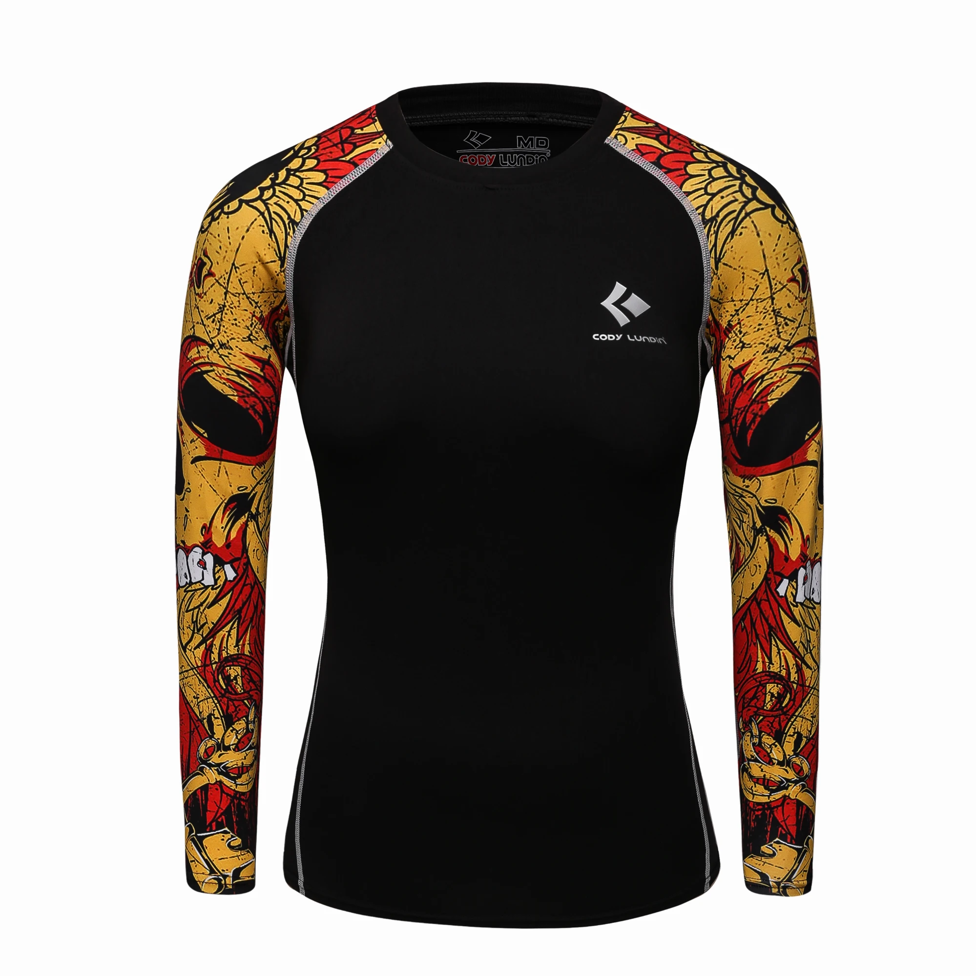 SINK or SWIM Long Sleeve Women's Jiu Jitsu Rash Guard Black