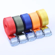 5 шт. карго крыши стойки для пояса с пряжкой галстук-вниз ремень грузовые ремни для автомобиля мотоцикла Буксировочный канат прочный храповый ремень для багажа