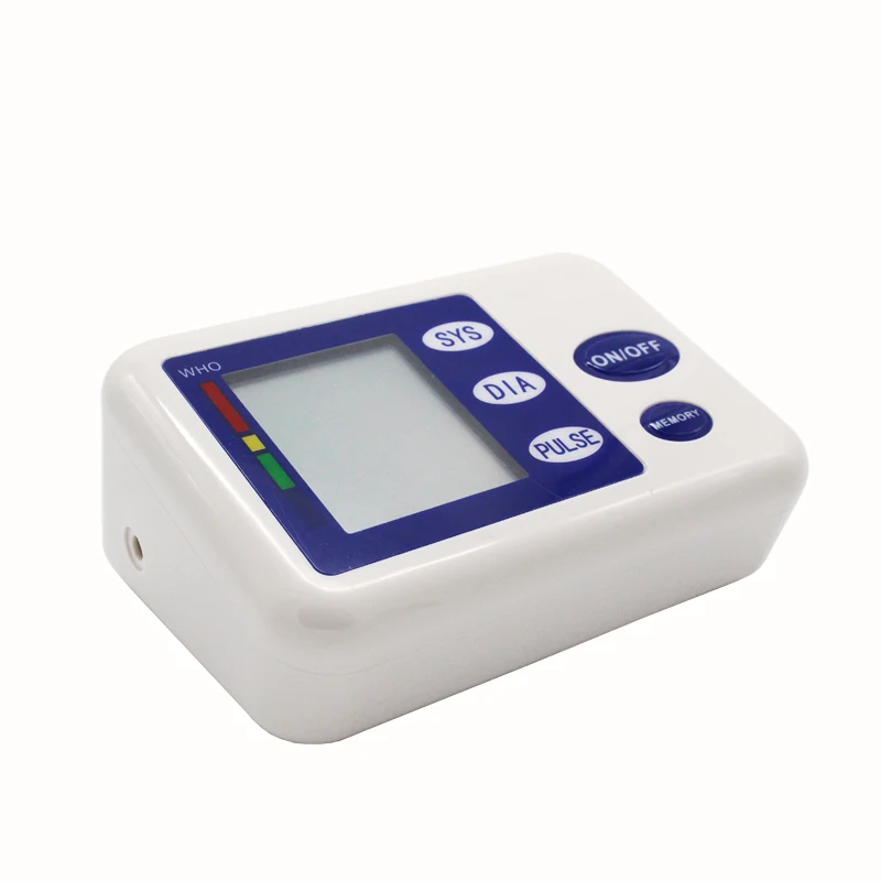 Arm кровяное давление оснащен автоматическим цифровым ЖК-дисплеем кровяное давление с адаптером монитор измеритель кровяного давления синий кровяное давление