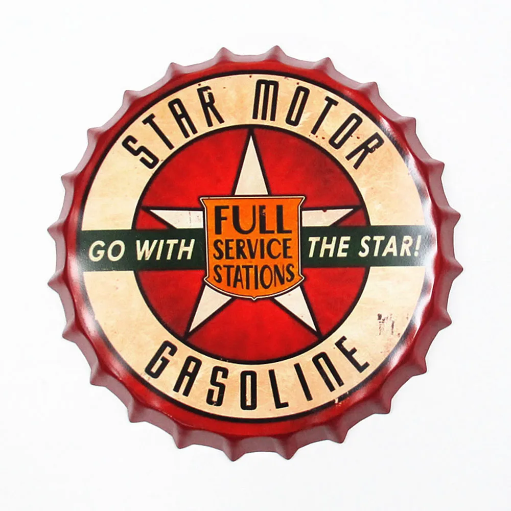 Preise Flasche Kappe Metall Zinn Zeichen Platten Bier Trinken fußball Cafe Retro Dekoration Wand Kunst Plaque Vintage Hause decor Poster 35cm