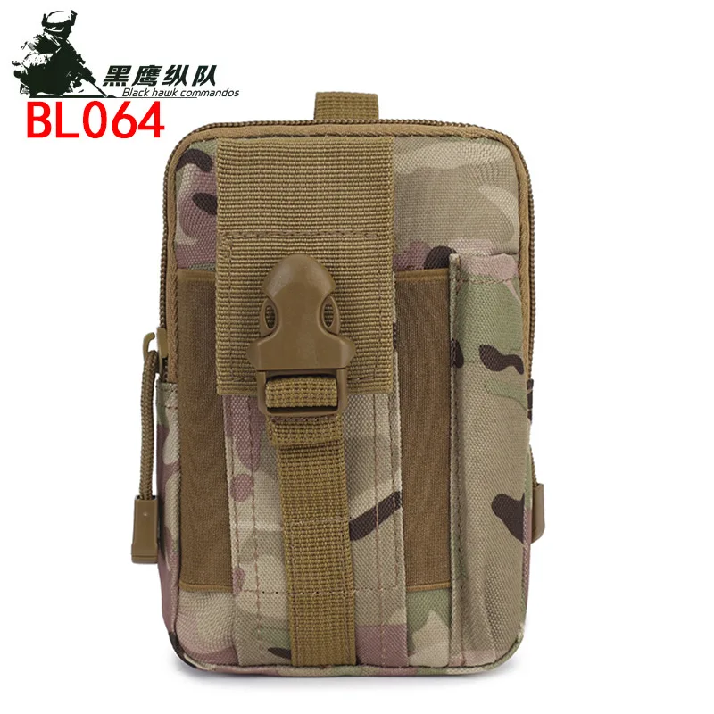 Tactical Camouflage Wallet Waterproof Sports Multifunctional Bag Tactical Waist Pack Outdoor Running Mobile Phone Sports Waist P