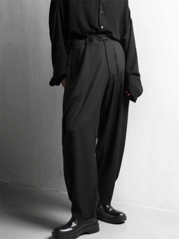 Men's Suit Pants Spring And Autumn New Dark Fashion Trend, Easy To Match Simple Leisure Large Straight Pants