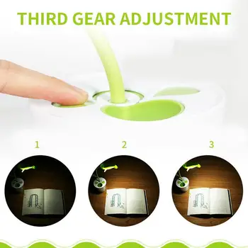 

Desk Light Bird Touch Switch Table Lamp Music Stand Baby Stroller Flexible Desk Lamp Portable Adjustable