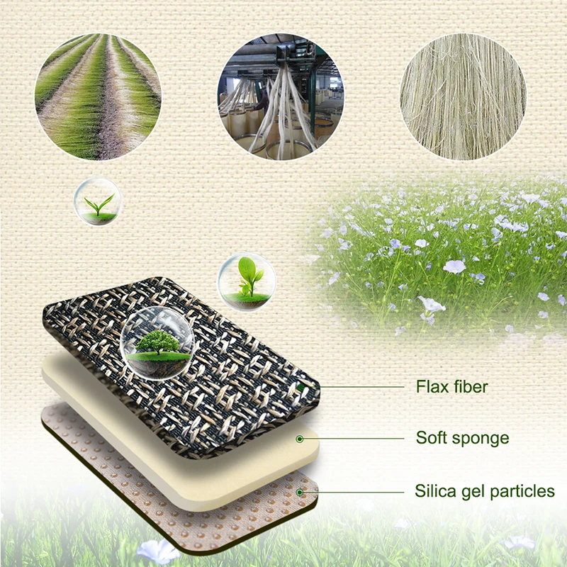 AUTOROWN Льняные чехлы для сидений автомобилей Универсальный размер Накидки на