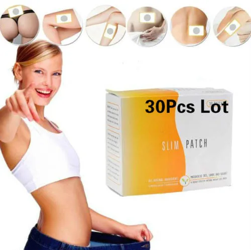 30 шт. пластырь для похудения сжигания жира на животе|adesivo emagrecedor|slim patchnavel stick |