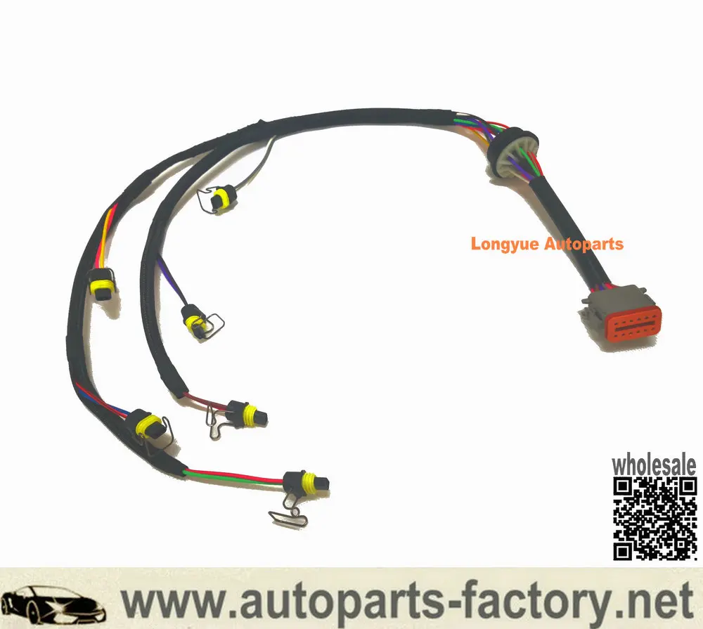 Longyue 222-5917 Инжектор Жгут проводов Замена для гусеницы 324D 325D E325D 329D экскаватор C7 двигатель