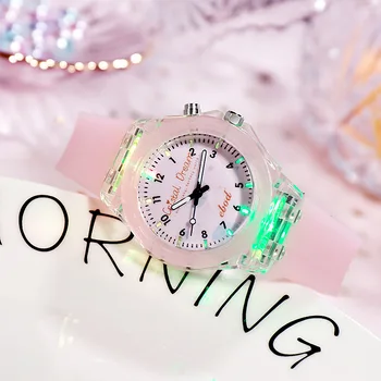 

Women Watch Children Led Sport Watch Women Silicone Strap Electronic Digital Watch Student WristWatch for Women relogio feminino