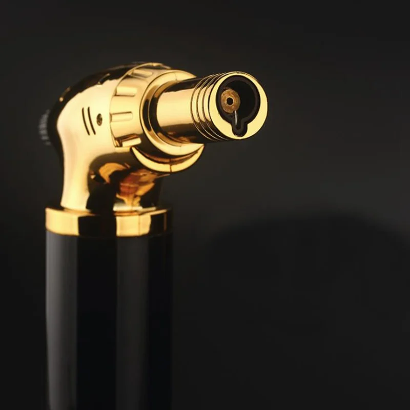 Высокая емкость паяльная лампа-турбо зажигалки принадлежности для курения кухонная зажигалка газовая зажигалка Прикуриватель гаджеты для мужчин