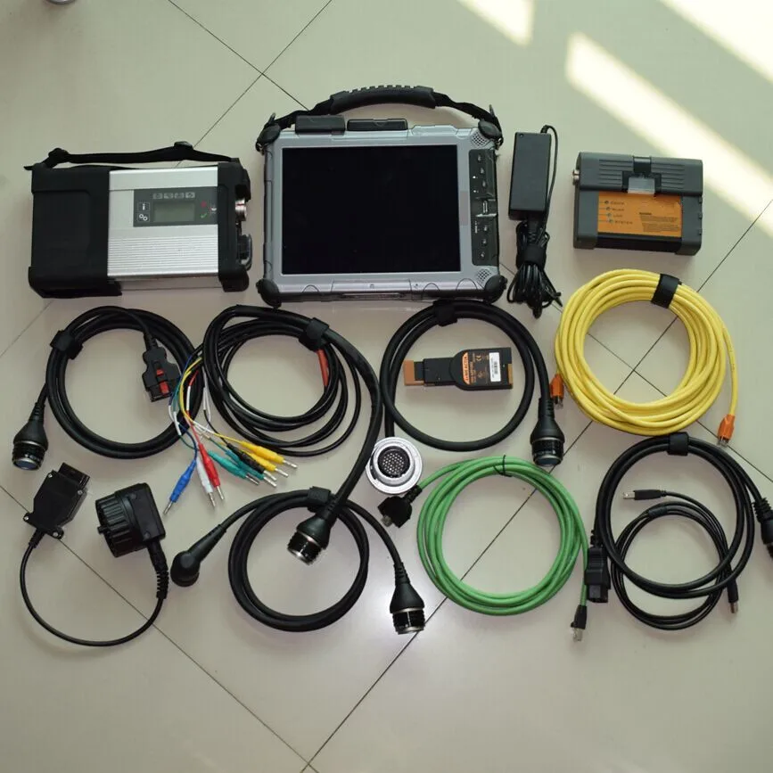 

2in1 diagnostic-tool for bmw icom a2 mb star c5 cars and trucks with ix104 tablet touch screen run fast ready to use