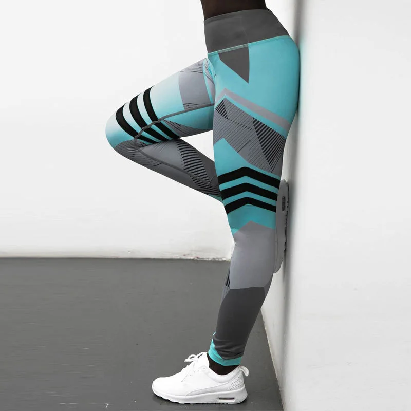NORMOV, Модный женский костюм для фитнеса, быстросохнущие бюстгальтеры для тренировок, полиэфирные леггинсы, набор, сексуальный сетчатый обтягивающий комплект из двух предметов