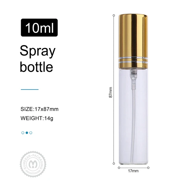 2ml 3ml 5ml Spray Flasche Tragbare Parfum Flasche Nachfüllbar Container  Reise Flasche Zerstäuber Frauen Parfüm für geschenk probe - AliExpress