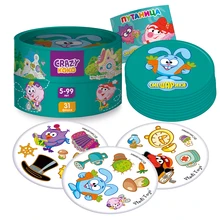 Настольная игра в тубусе Смешарики Vladi Toys "Путаница"