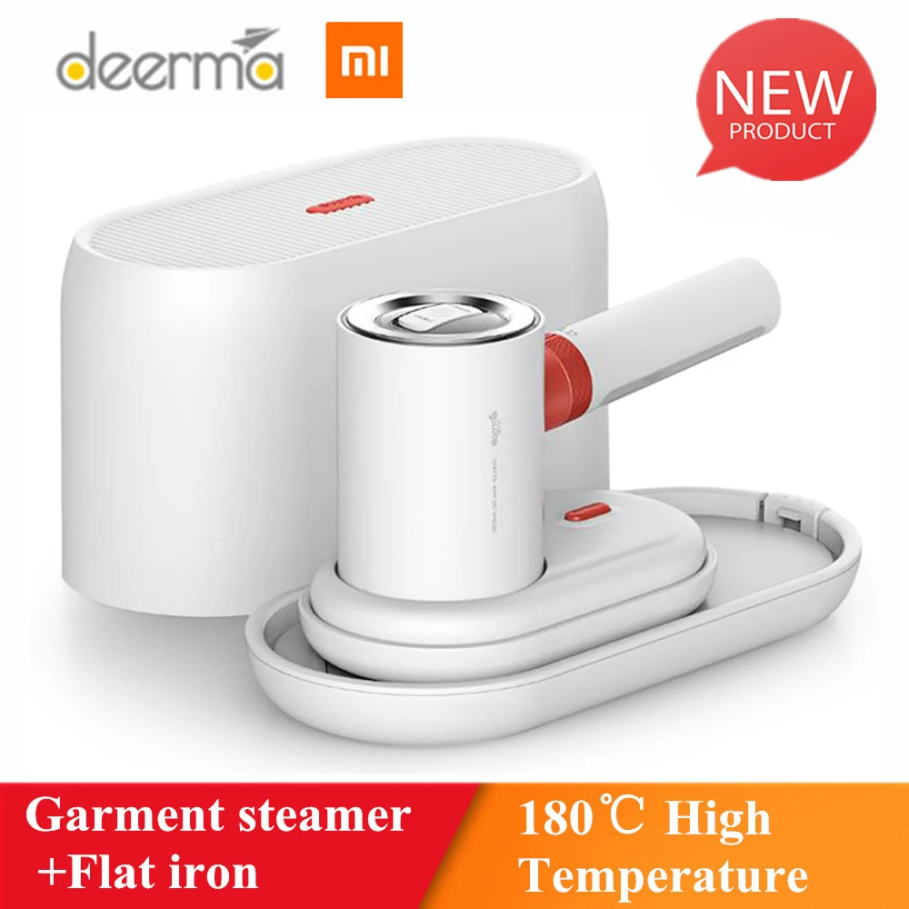 Xiaomi mijia Deerma Garment 2 in 1 Multi-function Portable Travel Steam Iron Hanging Flat Intelligent Preheating System | Электроника