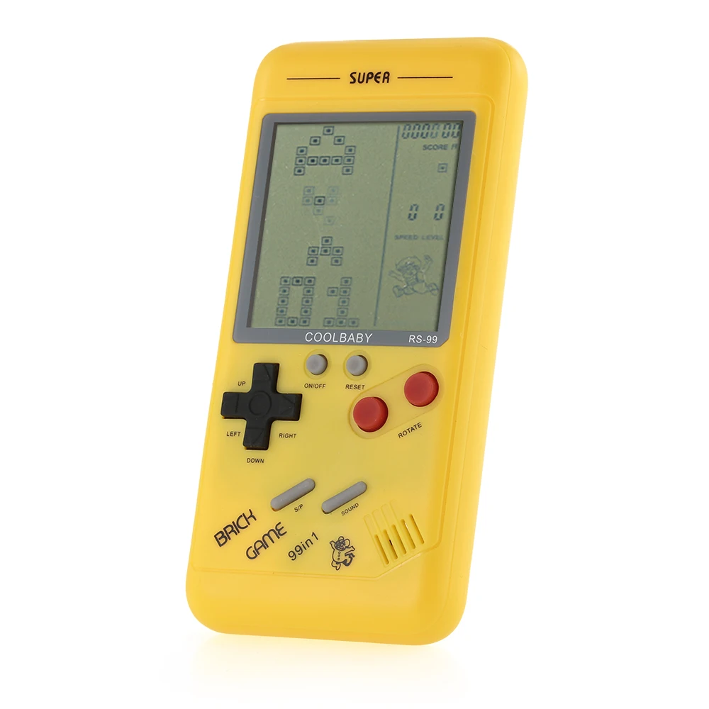 

docooler Pocket Console Handheld Game Console 2.2in LCD Mini Portable Brick Game Player