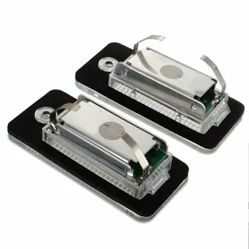 

2PCS 18 LED License Light Error Free Plate Lamp For Audi A3 A4 A5 A6 A8 B6 B7 Q7
