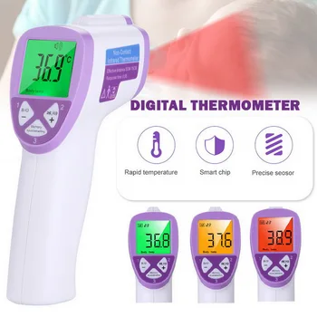 

Hot Sale Digital Temperature Indoor Room Thermometer Hygrometer Sensor Humidity Thermometer Infrared LCD Termometrot