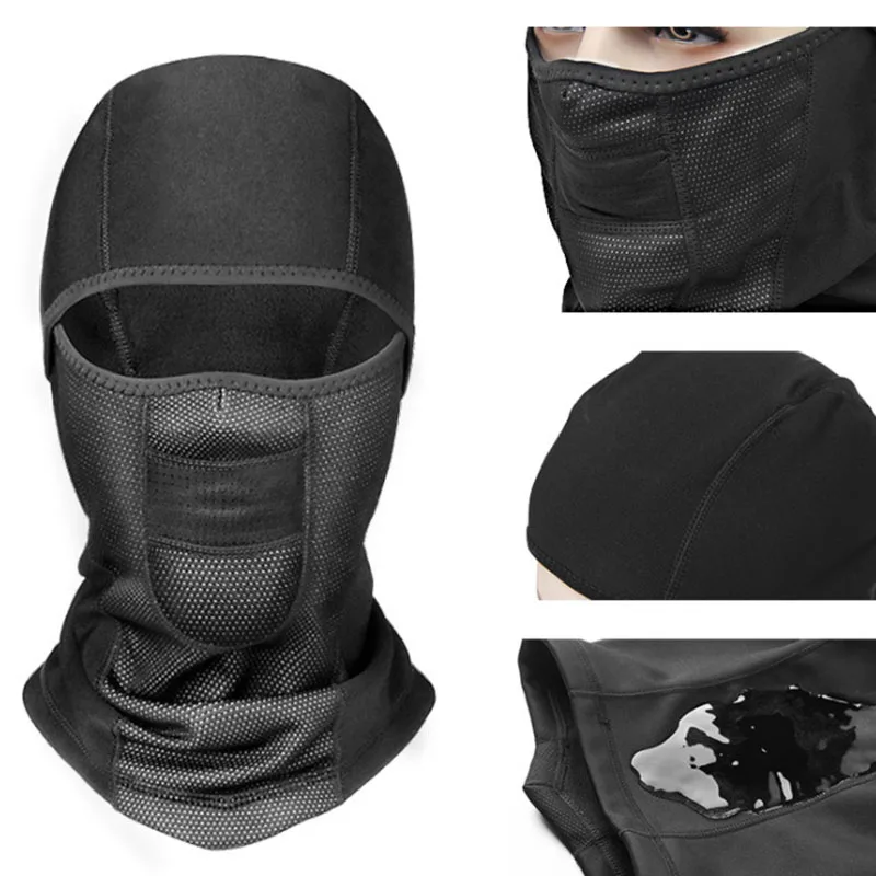 Winter Mask Windproof Warm Riding camping hiking Equipment Bicycle Mask Outdoor Ski Mask Black hot selling