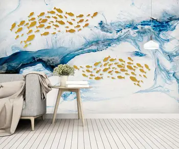 

[Self-Adhesive] 3D Fishes WG793 Wall Paper mural Wall Print Decal Wall Murals Belly