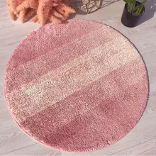 Скандинавский полосатый коврик для пола, ковры для гостиной, компьютерное кресло, вращающийся стул, корзина, Круглый, для йоги, журнальный столик, спальня, ковер для дома