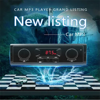 

Car Radio Stereo Player Bluetooth Phone remote control 12V Car Audio Car Wireless Radio FM Aux Input Receiver USB Audio Adapter