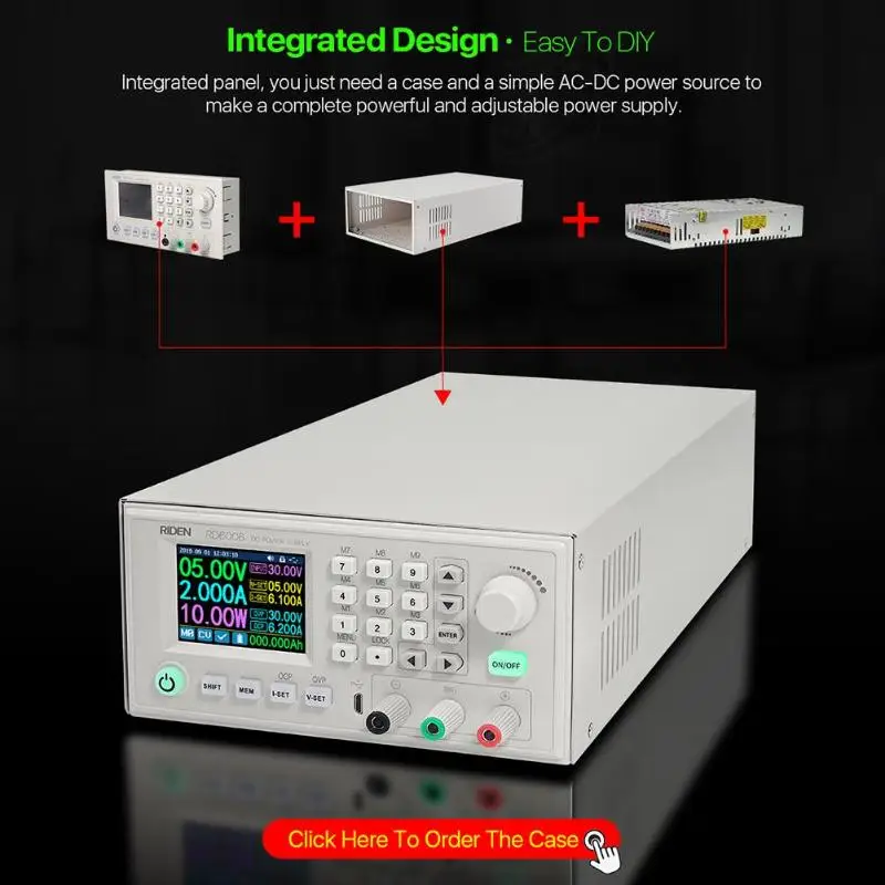 RD6006 RD6006W USB wifi напряжение тока понижающий модуль питания регулятор напряжения понижающий преобразователь напряжения вольтметр 60 в 5A