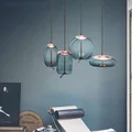 Скандинавские подвесные светильники Гостиная Бар Decorote Led подвесной светильник художественная цветная Подвесная лампа для спальни столовая светильники