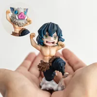New Anime Demon Slayer Kimetsu No Yaiba Hashibira Inosuke PVC GK Action Figures Toys Anime Figure Toys for Gifts