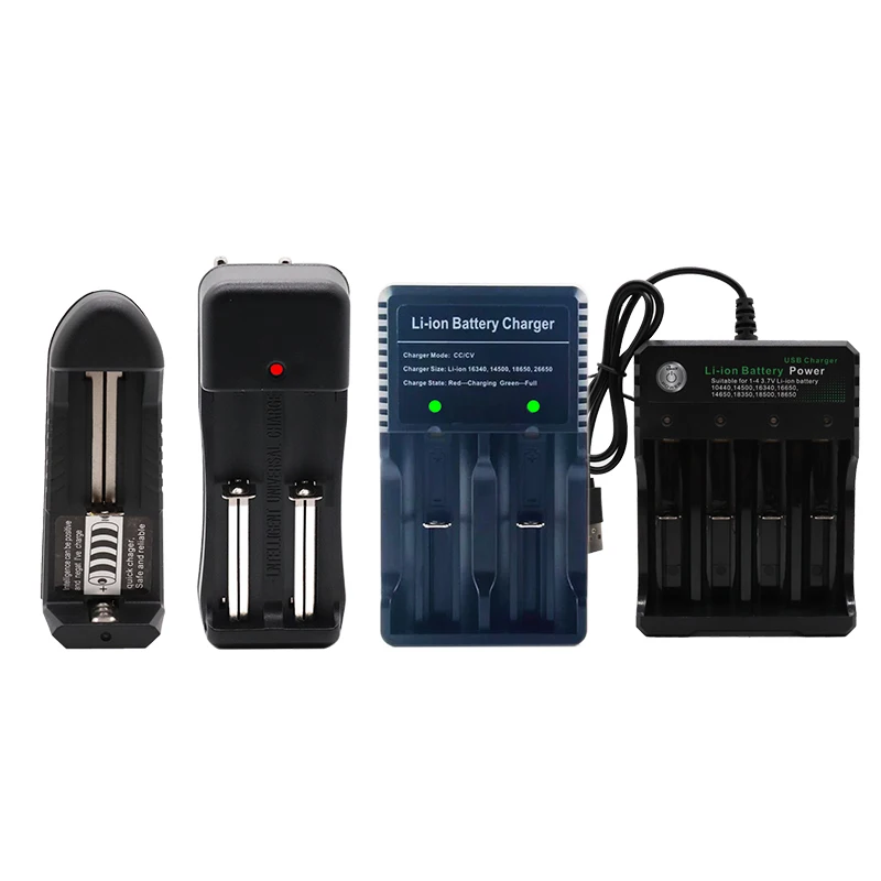 18650 3400mAh литий-ионная батарея зарядное устройство 3,7 V 18650 16340 14500 литий-ионная аккумуляторная батарея зарядное устройство