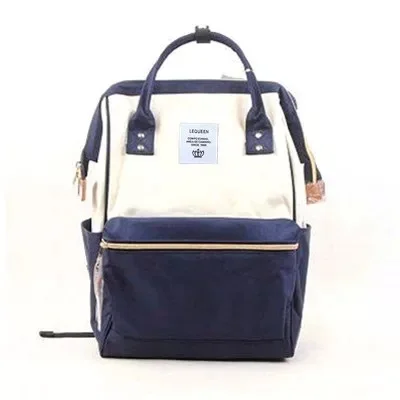 Q style backpack Lequeen сумка для подгузников для мам, коляска, большая емкость, сумка для подгузников, сумка для мам, сумка для пеленания, рюкзак для мам - Цвет: Q style backpack