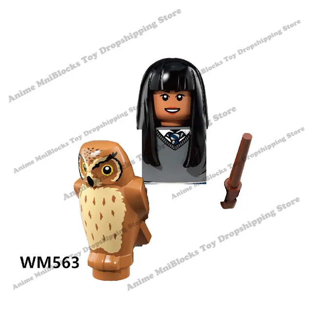 WM6040 WM6041 WM6059 Movies plastic Harried mini bricks action figure building blocks Assembly Toys for children birthday gifts WM563
