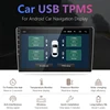 Affichage de système de surveillance de pression des pneus JMCQ USB Android TPMS pour lecteur multimédia de Radio DVD de voiture Android avec 4 capteurs ► Photo 3/6