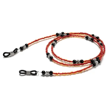 

Eyewear Handmade Metal Eyeglass Chain Beads For Women Charm Necklace
