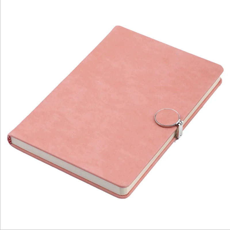 College Notebook Buckle Office Supplies Note Books Leather School-Supplies Journaling Notepads | Канцтовары для офиса и дома