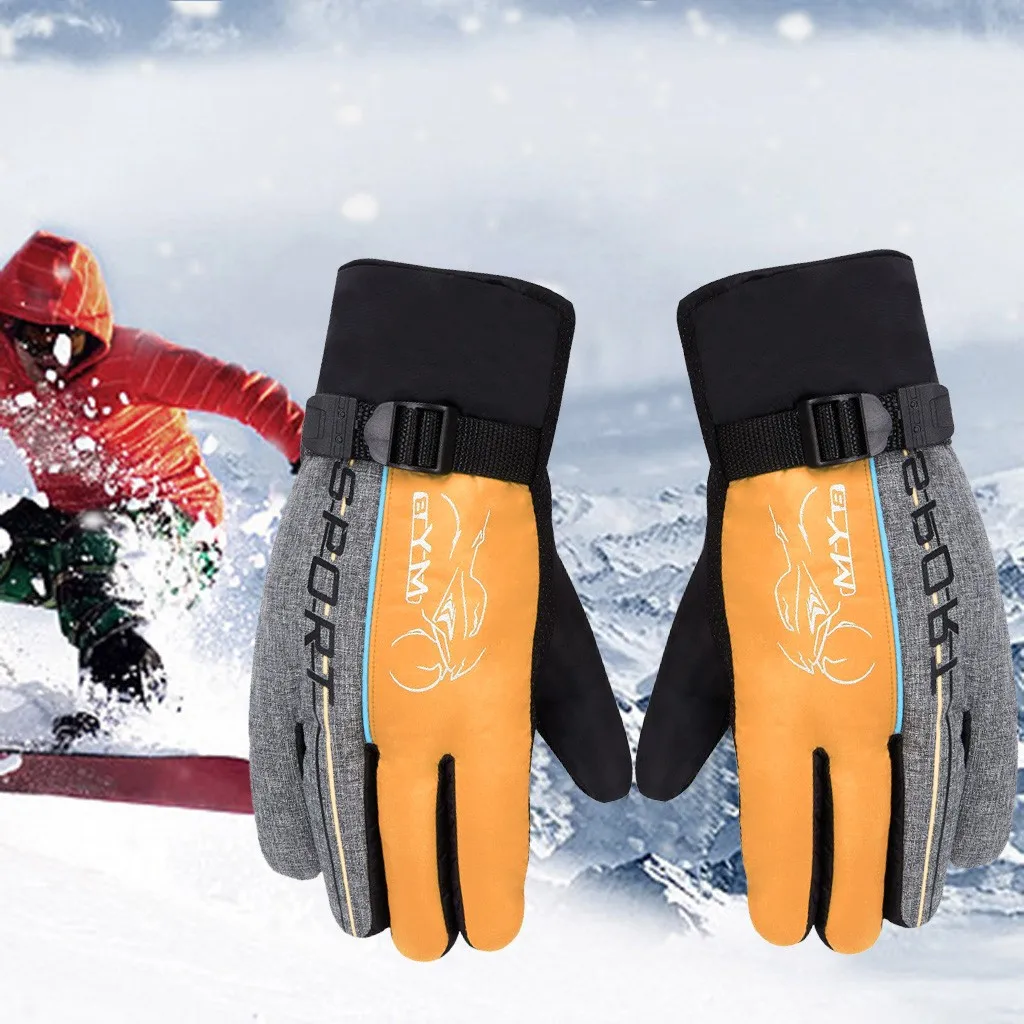 SAGACE зимние перчатки зимние мужские лыжные спортивные перчатки ветрозащитные водонепроницаемые теплые перчатки для сноуборда женские перчатки ниже нуля A30107