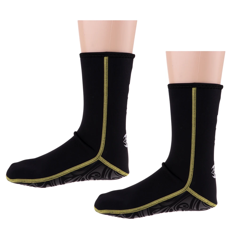 3mm Neoprene Diving Socks Non-slip Scuba Surfing Swim Water Sports Socks Breathable Wetsuit Snorkeling Boots Foot Protector