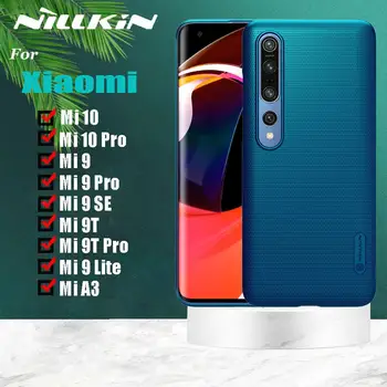

Nillkin Case for Xiaomi Mi 10 9 Pro Mi9 Lite Mi9T Mi 9T A3 Case Frosted Hard Cover Case on Redmi Note 9 8 8T 7 Pro 9s Max Cases
