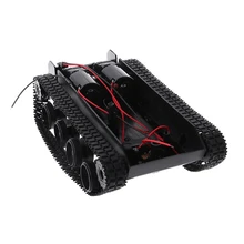 Amortecimento tanque de equilíbrio robô chassis plataforma controle remoto diy para arduino 95ae