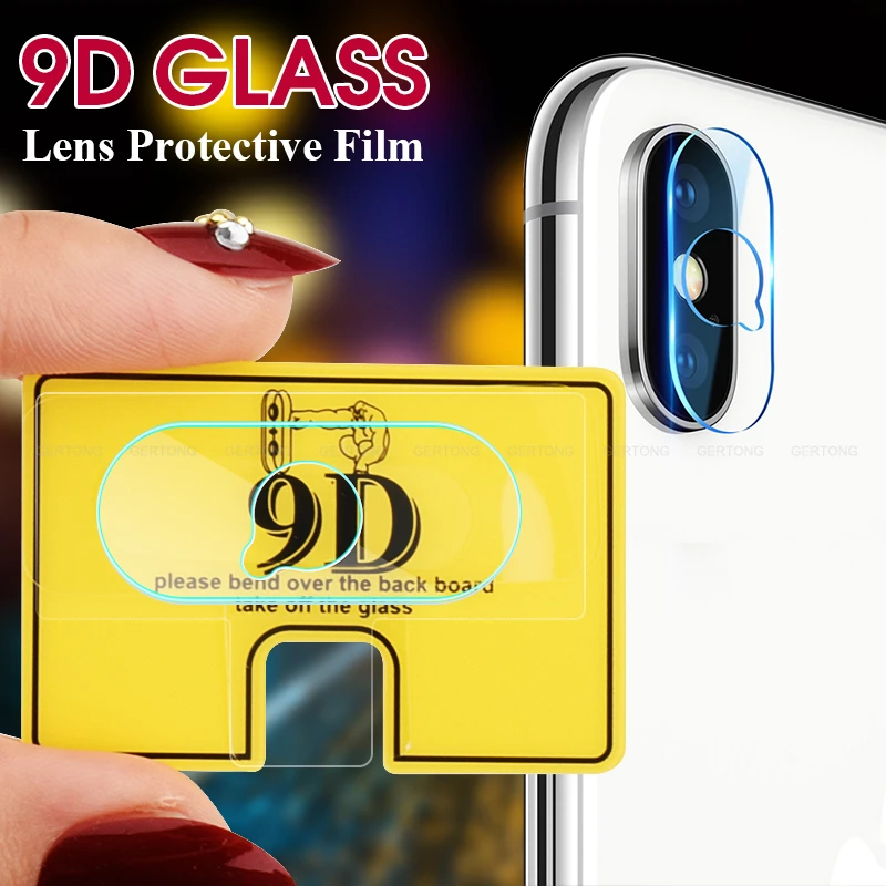 Защитное закаленное стекло 9D для iPhone X 10 XS XR MAX 7 8 Plus 7plus plus|Защитные стёкла и плёнки|