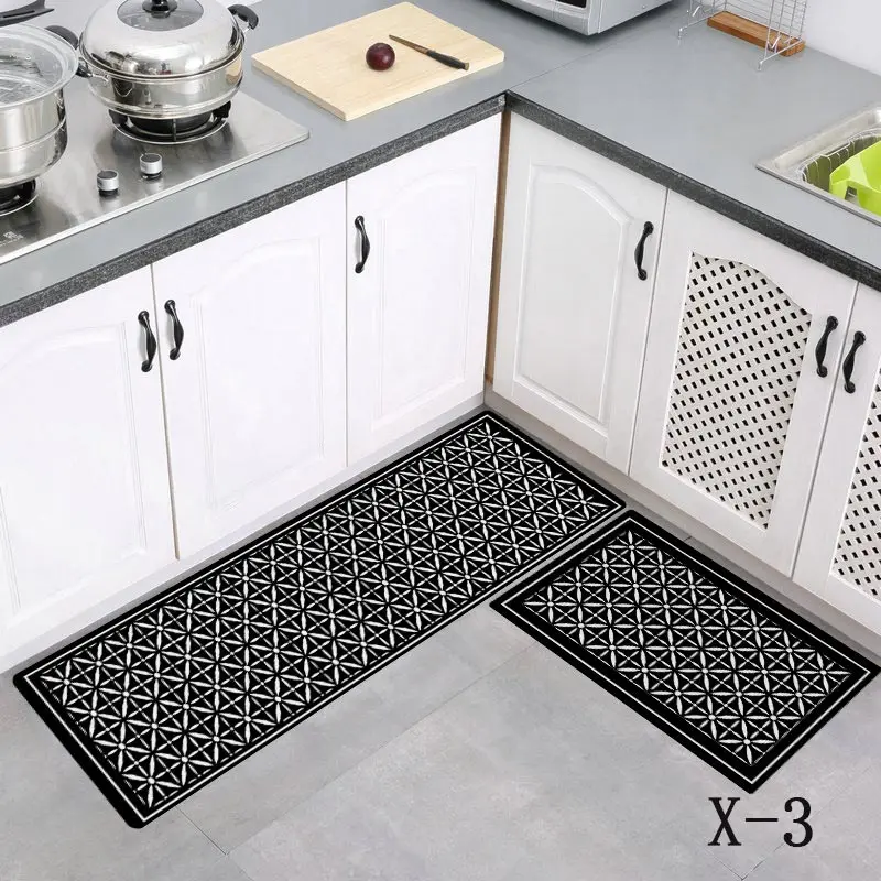 Tapete de cozinha tapete de casa tapete de porta de entrada em casa tapete absorvente quarto cozinha современный