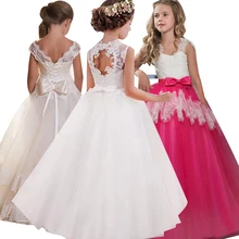 Зимняя одежда с цветочным узором для девочек элегантное праздничное платье принцессы на свадьбу костюм подружки невесты Детские платья для девочек, платье vestidos