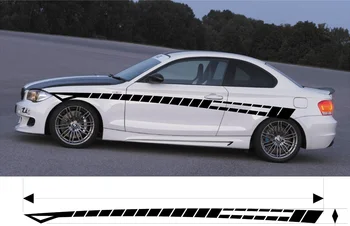 

For 2Pcs VINYL GRAPHICS DECAL KITS CAR BOAT TRUCK CUSTOM SIZE COLOR VARIATION F1-34 Car styling